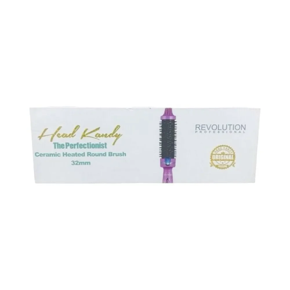 Head Kandy Perfectionist 32mm (1.25”) Heated Round Thermal Brush Styler - Pink